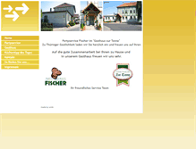 Tablet Screenshot of gasthaus-zur-tanne.de